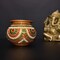 Decorative Kalash for Pooja Handmade Mild Steel Puja Kalash Festival Wedding Decor Grah Pravesh Home Temple Mandir Decor Housewarming Gift Lota for Navratri Karvachauth Diwali